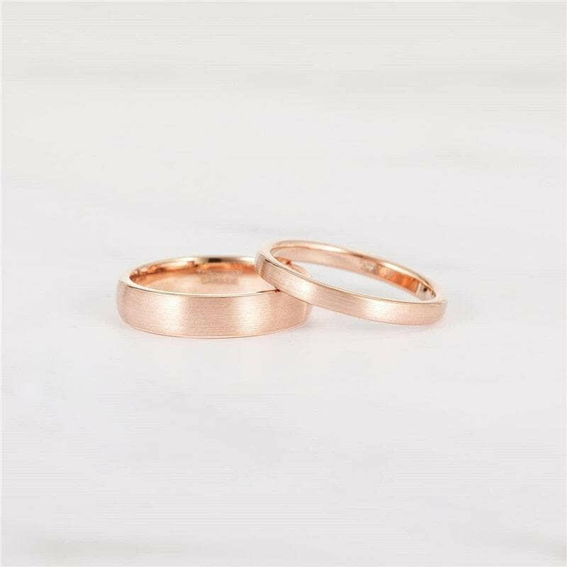 Brushed Unisex Tungsten Wedding Band-Evani Naomi Jewelry