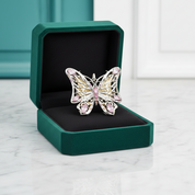 Butterfly Wealth of Nature Bomehian Pendant - Evani Naomi Jewelry