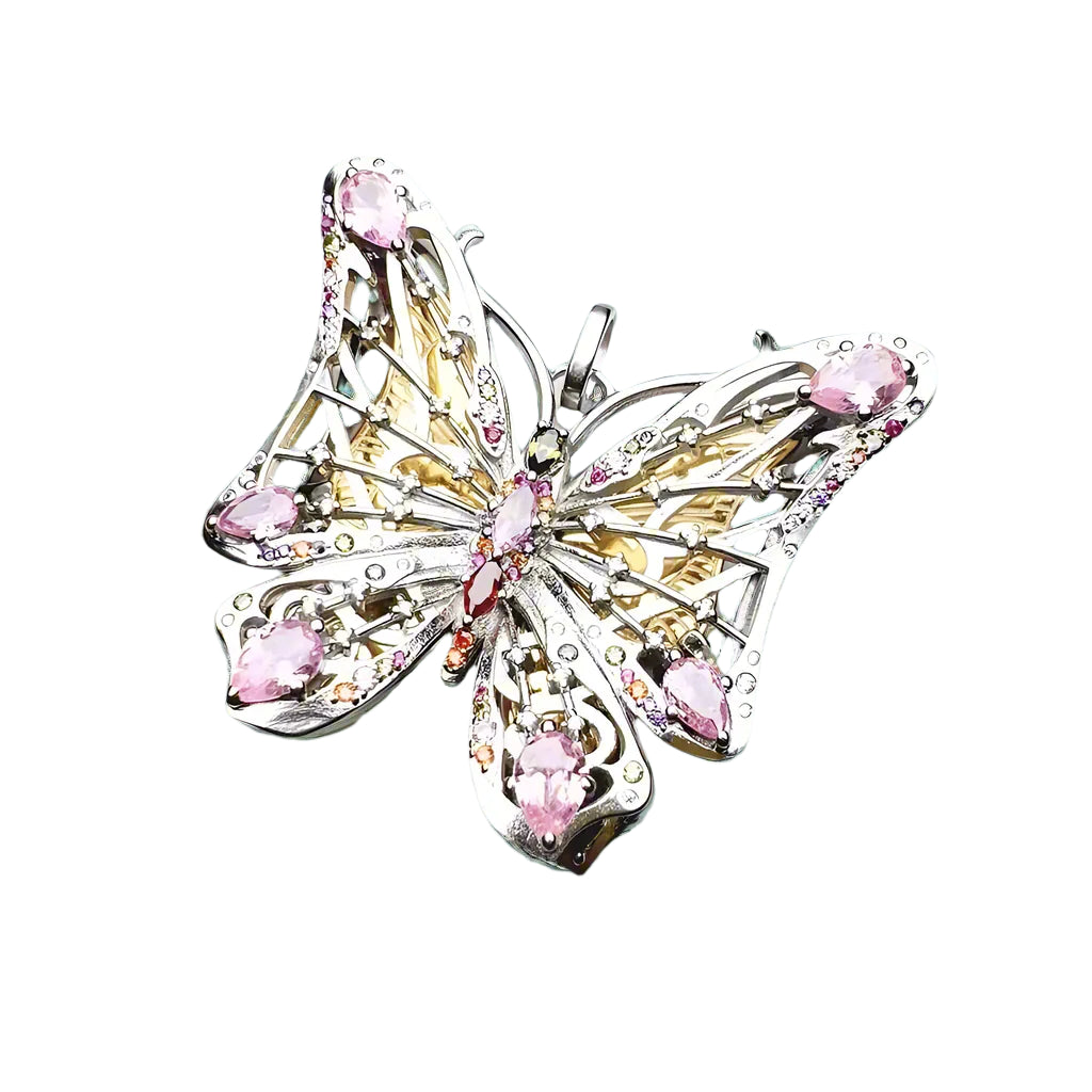 Butterfly Wealth of Nature Bomehian Pendant-Evani Naomi Jewelry