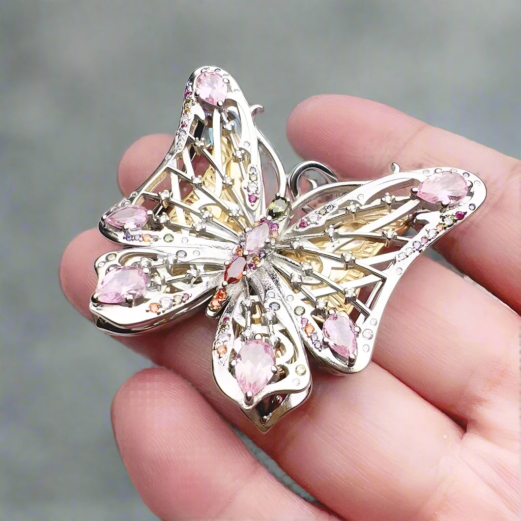 Butterfly Wealth of Nature Bomehian Pendant-Evani Naomi Jewelry