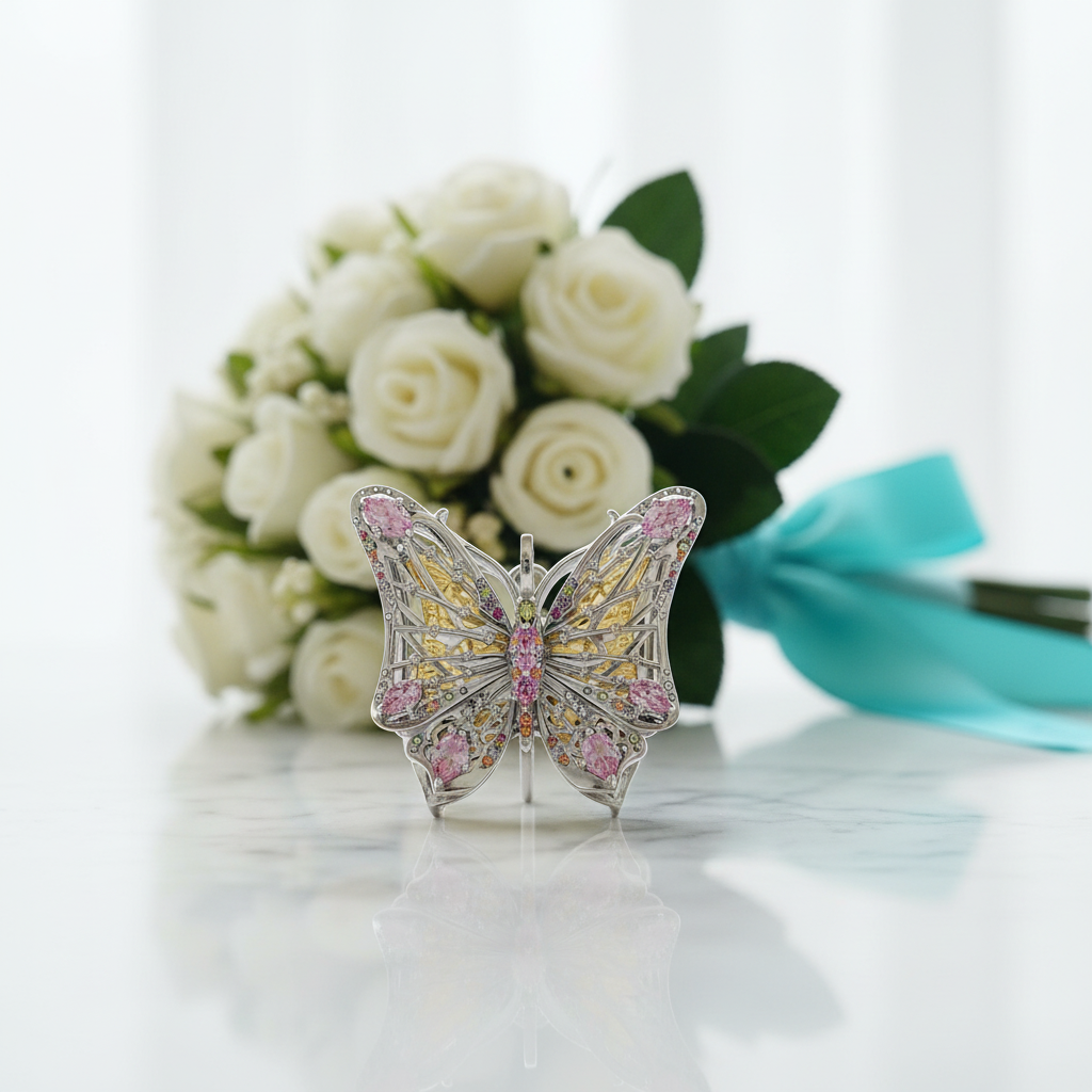 Butterfly Wealth of Nature Bomehian Pendant-Evani Jewelry