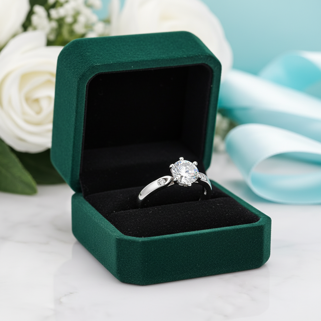1.0 Ct Round Diamond OptionEngagement Ring