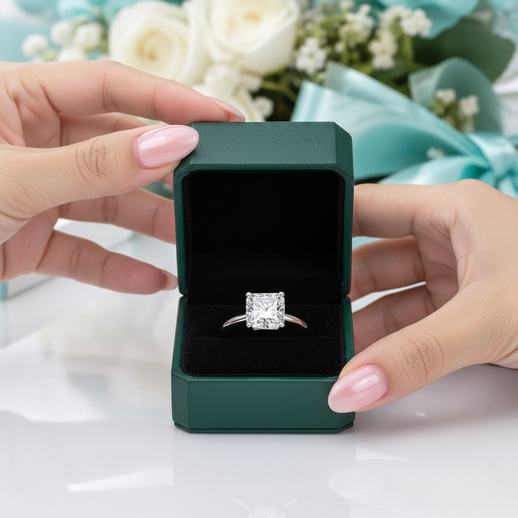 4.0 Ct Diamond OptionClassic Engagement Ring
