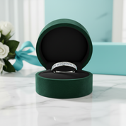 Classic 0.27 ct Round-cut Diamonds Wedding Band - Evani Naomi Jewelry
