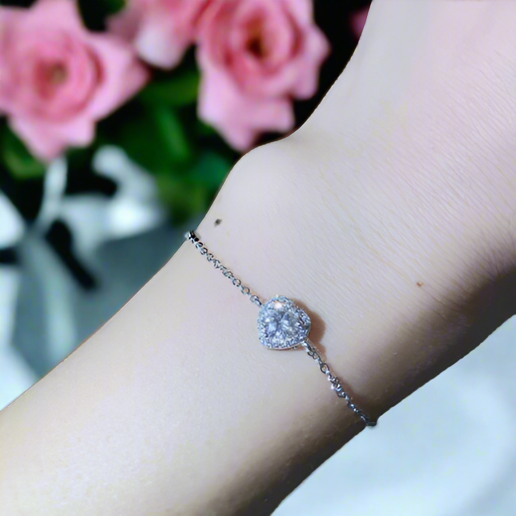 Classic 0.5 Ct Round Diamond Adjustable Bracelet-Evani Naomi Jewelry