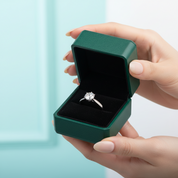 Classic 1.0 Ct Round Cut Diamond Option Engagement Ring