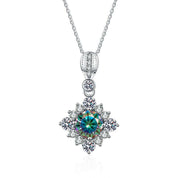 Classic 1.0 Ct Round Cut Diamond Pendant Necklace-Evani Naomi Jewelry