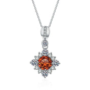Classic 1.0 Ct Round Cut Diamond Pendant Necklace-Evani Naomi Jewelry