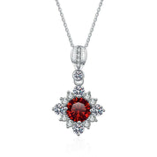 Classic 1.0 Ct Round Cut Diamond Pendant Necklace-Evani Naomi Jewelry