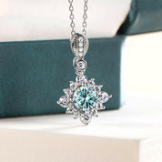 Classic 1.0 Ct Round Cut Diamond Pendant Necklace-Evani Naomi Jewelry