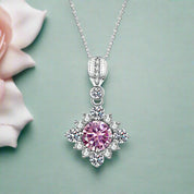 Classic 1.0 Ct Round Cut Diamond Pendant Necklace-Evani Naomi Jewelry