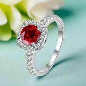 Classic 1.0 Ct Round Diamond Engagement Ring-Evani Naomi Jewelry