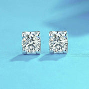 Classic 1.0 Ct Round Diamond Stud Earrings-Evani Naomi Jewelry
