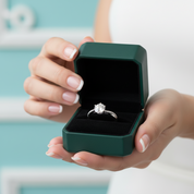 Classic 1.0 Ct Round Diamond Option Twisted Engagement Ring