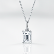 Classic 1.0 ct Emerald-cut Diamond Option Jewelry Set