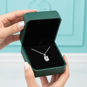 Classic 1.0 ct Emerald-cut Diamond Option Jewelry Set
