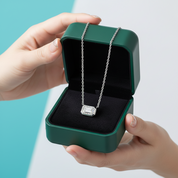 Classic 1.0 ct Emerald-cut Diamond OptionNecklace