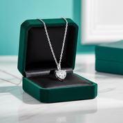 Classic 1.0 ct Heart Diamond Option Jewelry Set