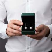 Classic 1.0 ct Lever Back Diamond Option Earrings