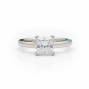 Classic 2.0 Ct Princess Cut Diamond Option Engagement Ring