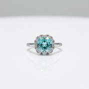 Classic 2.0 Ct Round Cut Diamond Option Engagement Ring - Evani Naomi Jewelry
