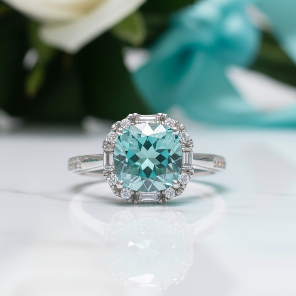 Classic 2.0 Ct Round Cut Diamond Option Engagement Ring - Evani Naomi Jewelry