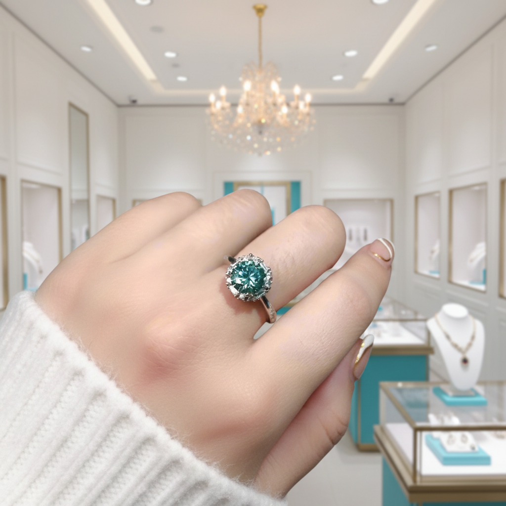 Classic 2.0 Ct Round Cut Diamond Engagement Ring-Evani Jewelry