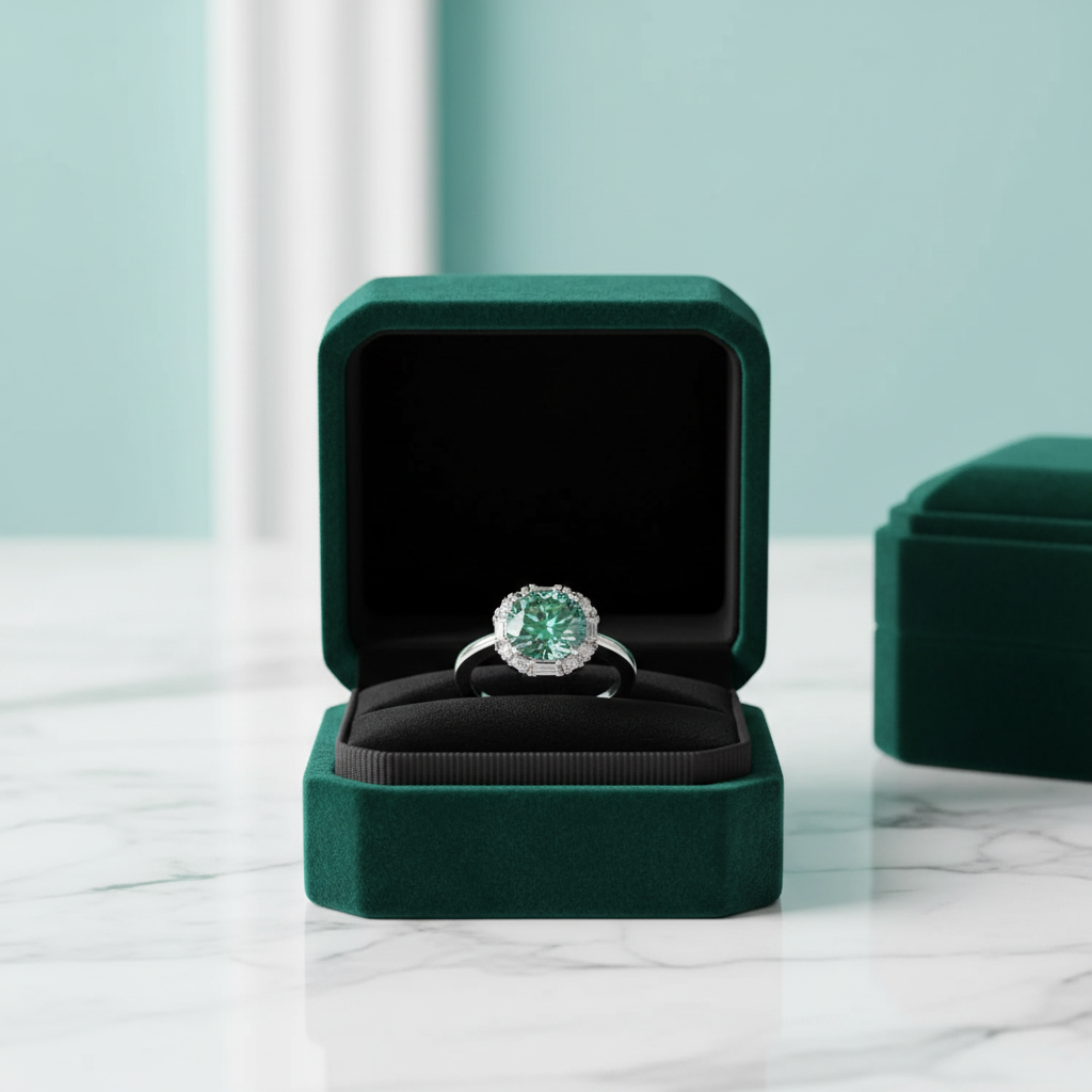 Classic 2.0 Ct Round Cut Diamond OptionEngagement Ring - Evani Naomi Jewelry