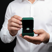 Classic 2.0 Ct Round Cut Diamond OptionEngagement Ring - Evani Naomi Jewelry