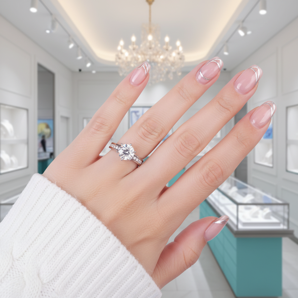 Classic 2.0 Ct Round Diamond Engagement Ring-Evani Jewelry