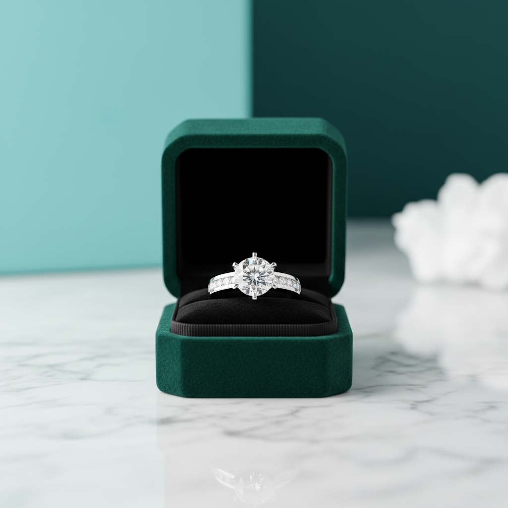 Classic 2.0 Ct Round Diamond OptionEngagement Ring - Evani Naomi Jewelry