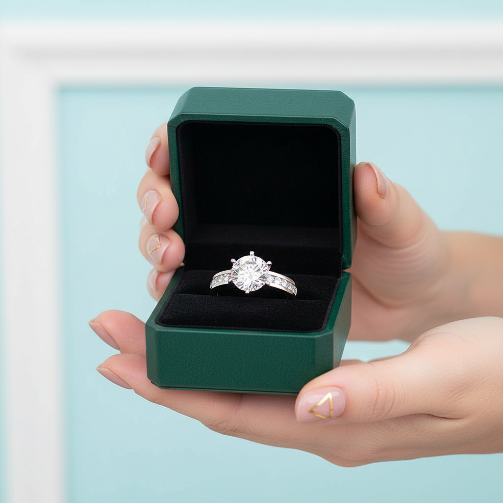 Classic 2.0 Ct Round Diamond OptionEngagement Ring - Evani Naomi Jewelry
