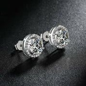 Classic 2.0 Ct Round Diamond Stud Earrings-Evani Naomi Jewelry