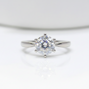 Classic 2.0 Ct Single Row Diamond Option Ring - Evani Naomi Jewelry