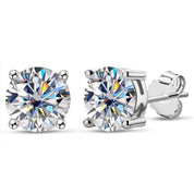 Classic 2ct Diamond Stud Earrings-Evani Naomi Jewelry