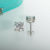 Classic 2ct Diamond Stud Earrings-Evani Naomi Jewelry