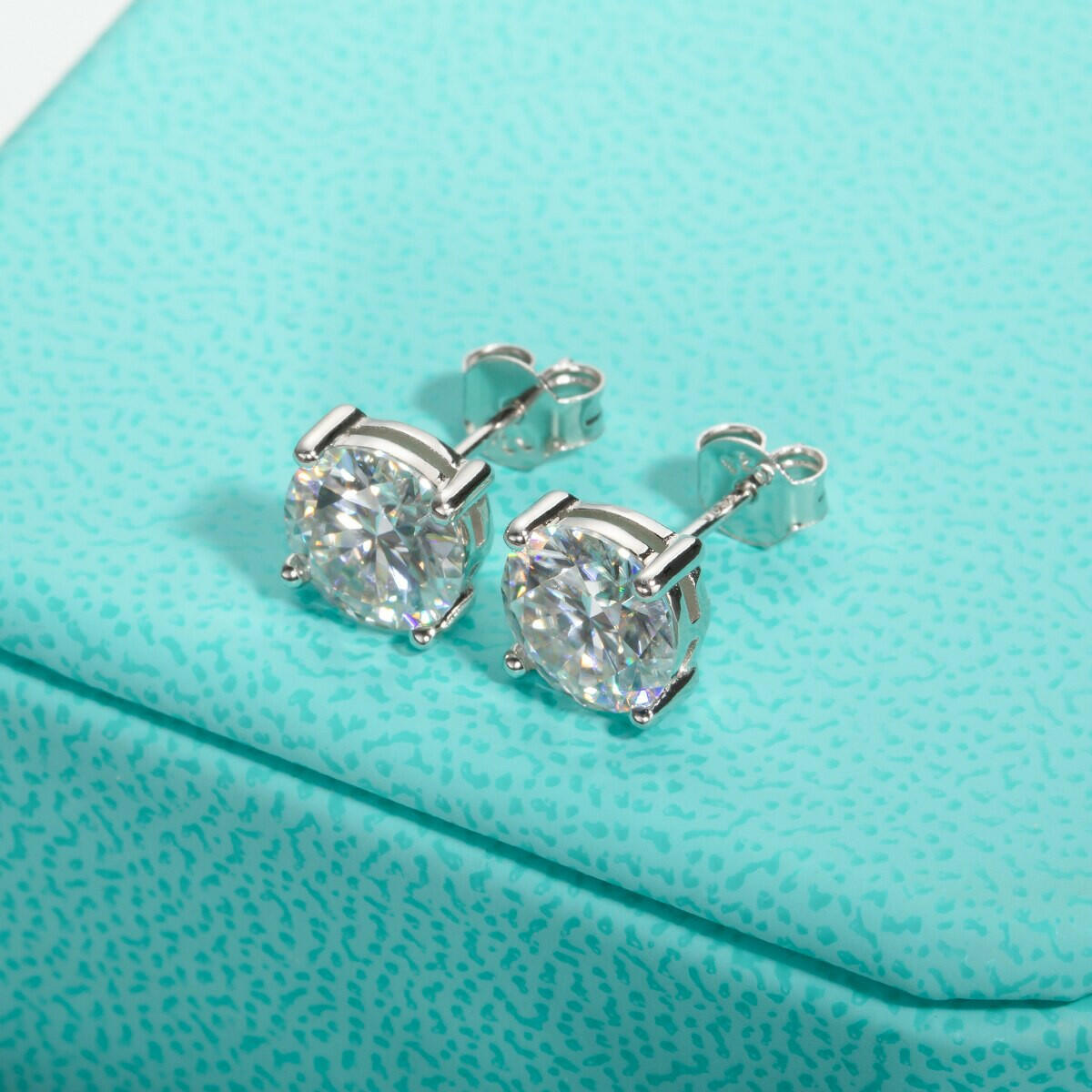 Classic 2ct Diamond Stud Earrings-Evani Naomi Jewelry