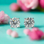 Classic 2ct Diamond Stud Earrings-Evani Naomi Jewelry