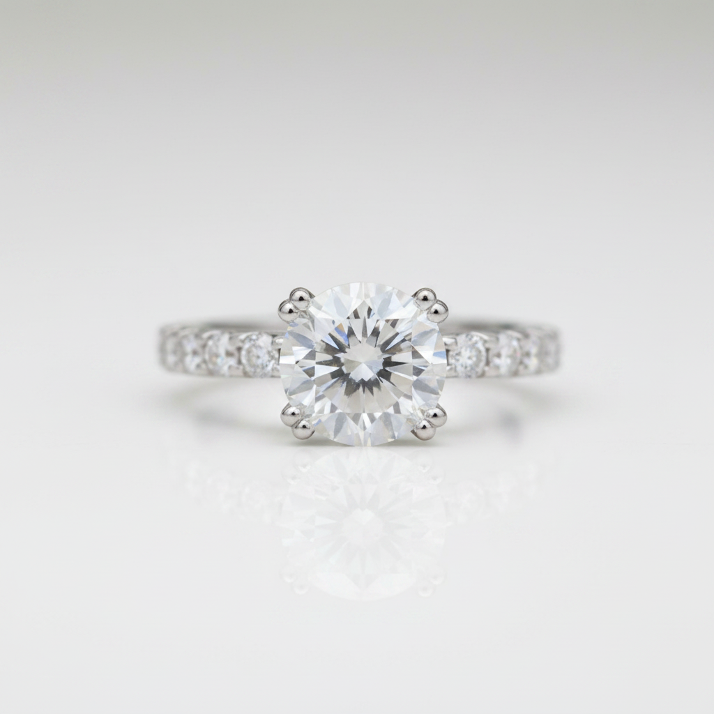 Classic 2ct Round Diamond Option Row Ring