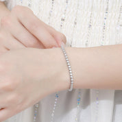 Classic 2mm Diamond Tennis Bracelet-Evani Naomi Jewelry
