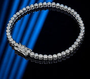 Classic 2mm Diamond Tennis Bracelet-Evani Naomi Jewelry