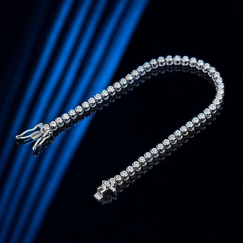 Classic 2mm Diamond Tennis Bracelet-Evani Naomi Jewelry