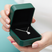 Classic 3.0 Ct Round Diamond Option Pendant Necklace