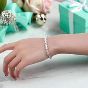 Classic 3.0 Cttw Round Cut Diamond Bracelet-Evani Naomi Jewelry