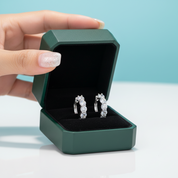 Classic 3ct Diamond Option Hoop Earrings