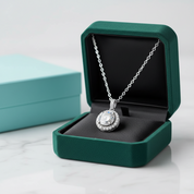 Classic 4.0 Ct Round Diamond Option Necklace