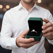 Classic 6 Prong 1ct Round Cut Diamond OptionEngagement Ring - Evani Naomi Jewelry