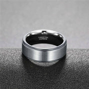 Classic 8mm Unisex Tungsten Wedding Band-Evani Naomi Jewelry