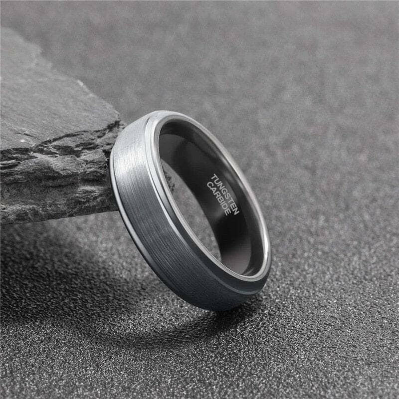 Classic 8mm Unisex Tungsten Wedding Band-Evani Naomi Jewelry