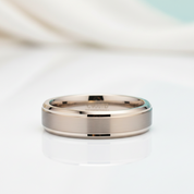 Classic Brushed Tungsten Men's Wedding Band - Evani Naomi Jewelry